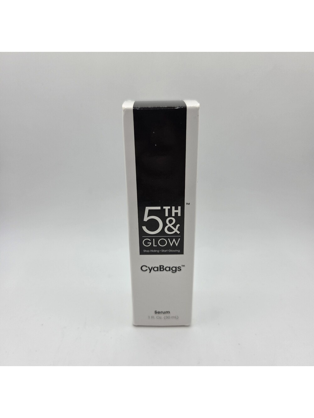 1-5TH & GLOW CyaBags Eye Serum, Serum Formulation, 1 fl oz (30 mL) NEW Sealed